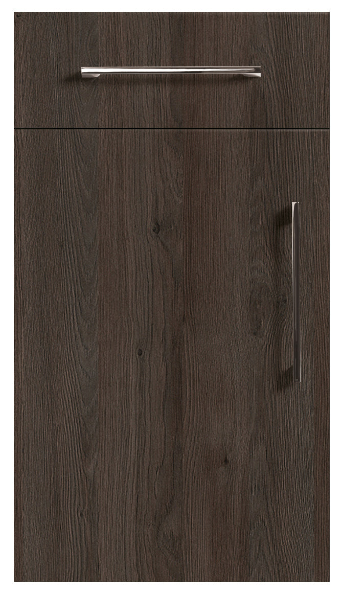 Gladstone Oak Modern Slab Replacement Kitchen Door
