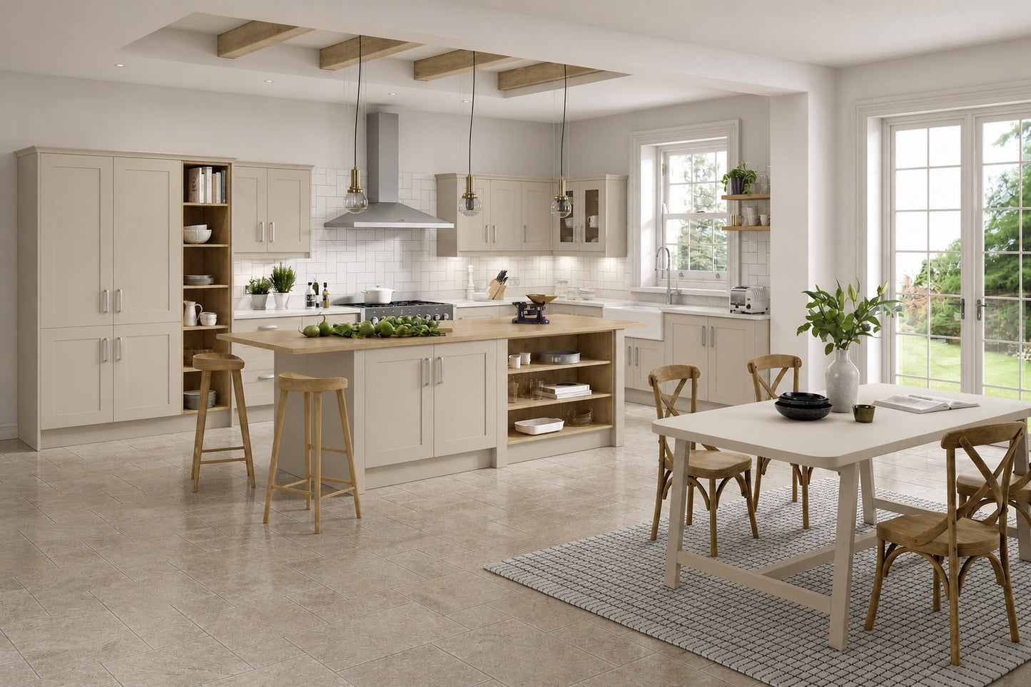 Cashmere Grey Shaker Kitchen | Simply Replacement Doors