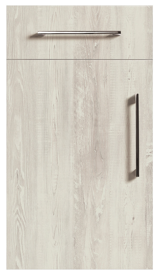 Cascina Pine Modern Slab Replacement Kitchen Door
