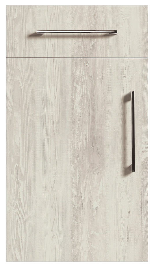 Cascina Pine Modern Slab Replacement Kitchen Door