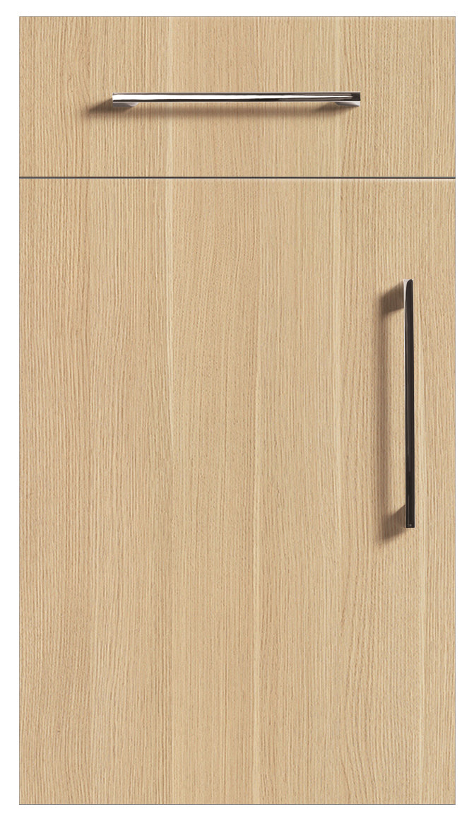 Kaiserberg Oak Modern Slab Replacement Kitchen Door