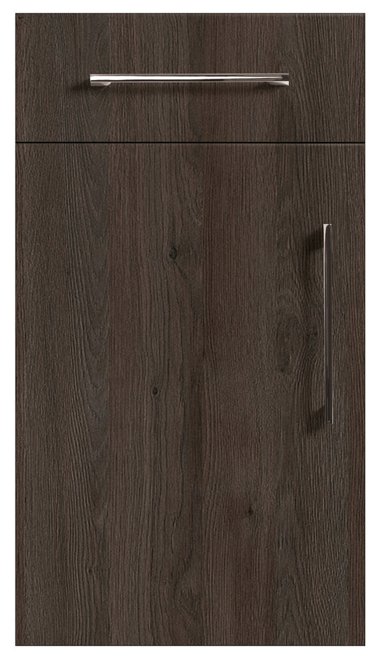 Gladstone Oak Modern Slab Replacement Kitchen Door
