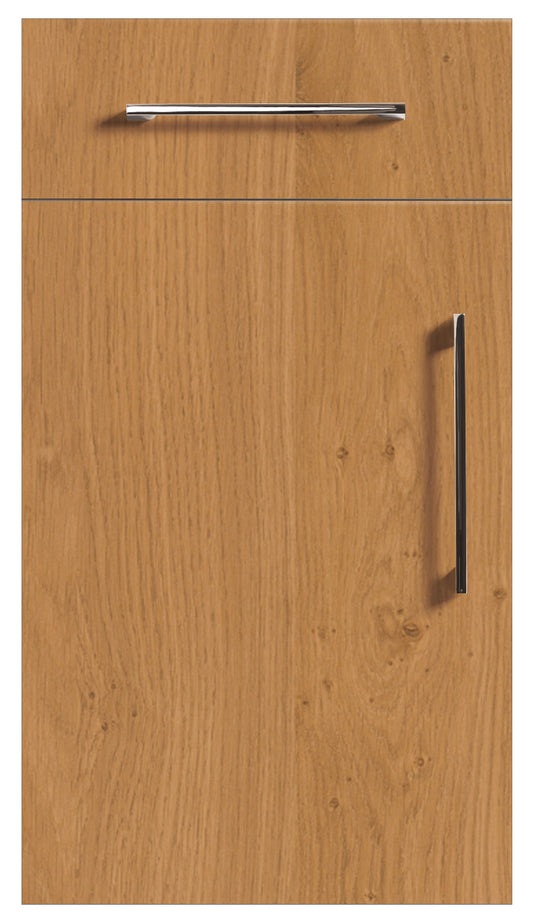 Winchester Oak Modern Slab Replacement Kitchen Door