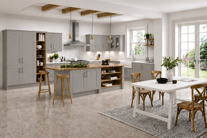 Dust Grey Shaker Kitchen | Simply Replacement Doors
