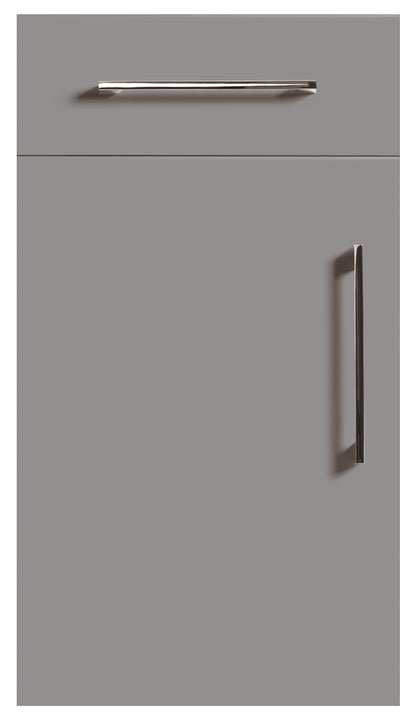 Dust Grey Modern Slab Replacement Kitchen Door