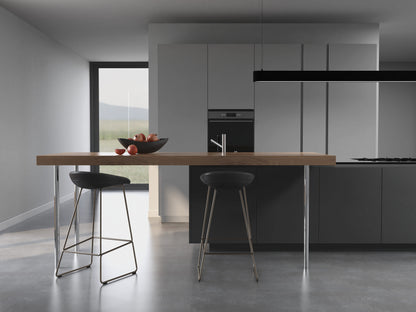 Graphite Grey Modern Slab Replacement Kitchen Door