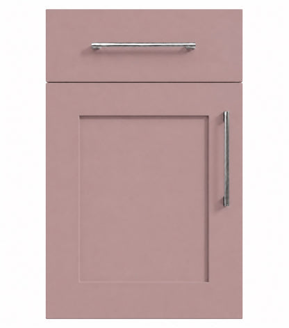Kobe Pink Shaker Replacement Kitchen Doors | Simply Replacement Doors