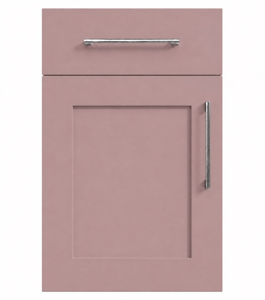 Kobe Pink Shaker Replacement Kitchen Doors | Simply Replacement Doors