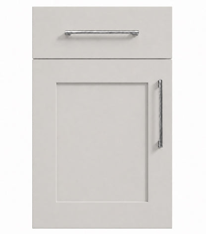 Light Grey Shaker Kitchen Door | Simply Replacement Door