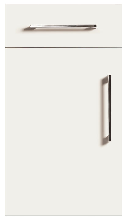 Porcelain White Modern Slab Replacement Kitchen Door