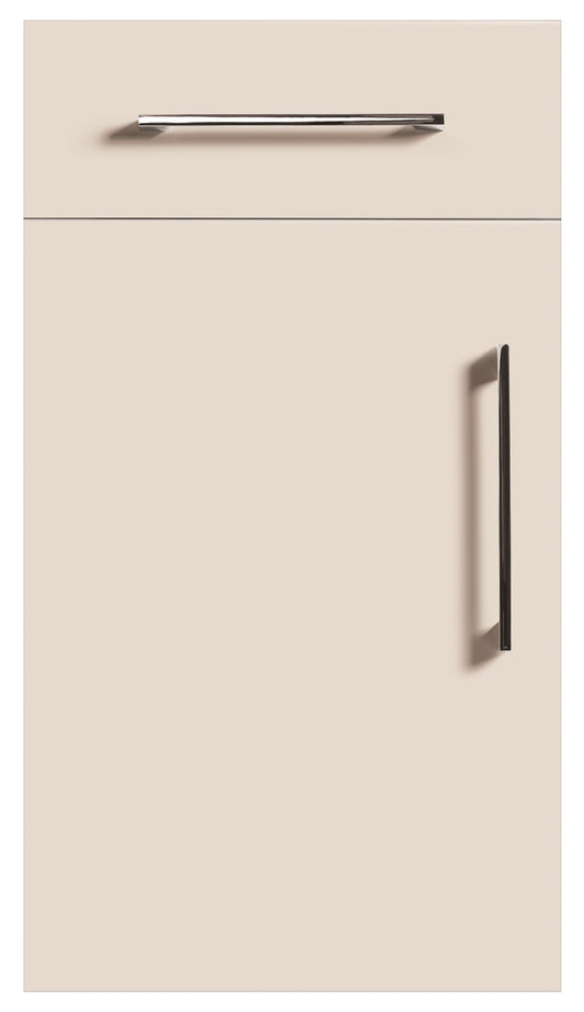 Sand Beige Modern Slab Replacement Kitchen Door