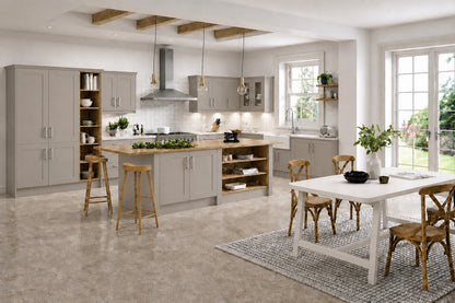 Taupe Grey Shaker Kitchen | Simply Replacement Doors