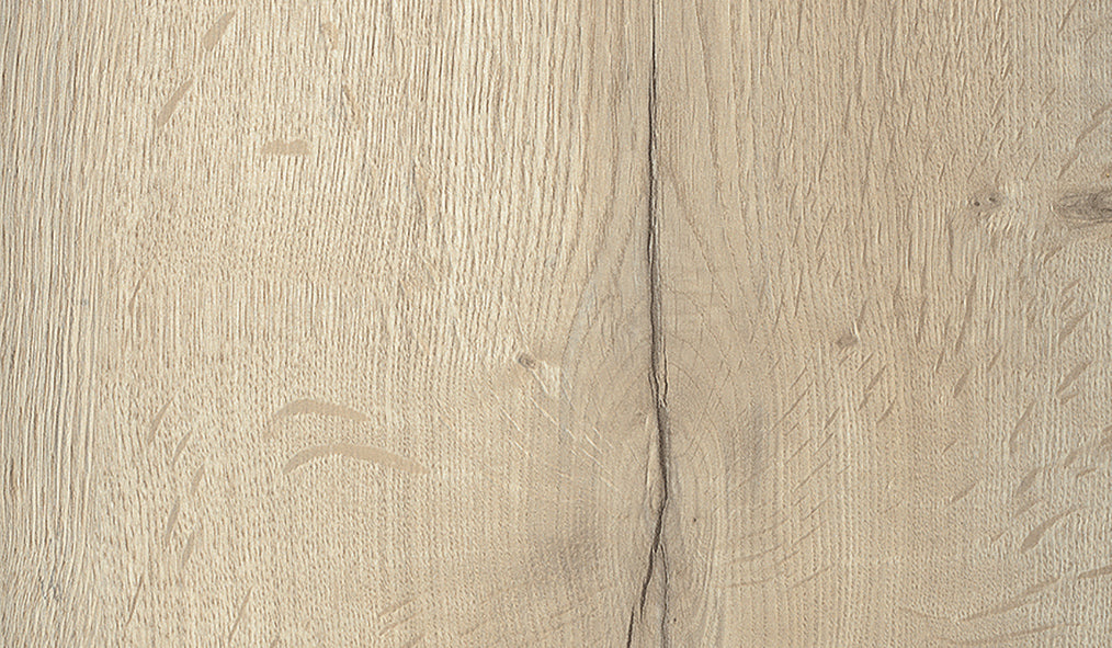 White Halifax Oak Modern Slab Replacement Kitchen Door replacement door